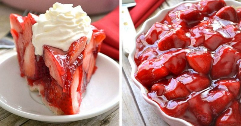 Фото 51 — Пирог с клубникой и киви