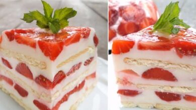 Photo of Клубничный десерт с йогуртом