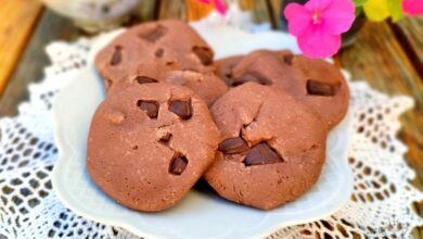 Photo of Печенье с кусочками шоколада