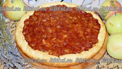 Photo of Яблочный пирог с корицей