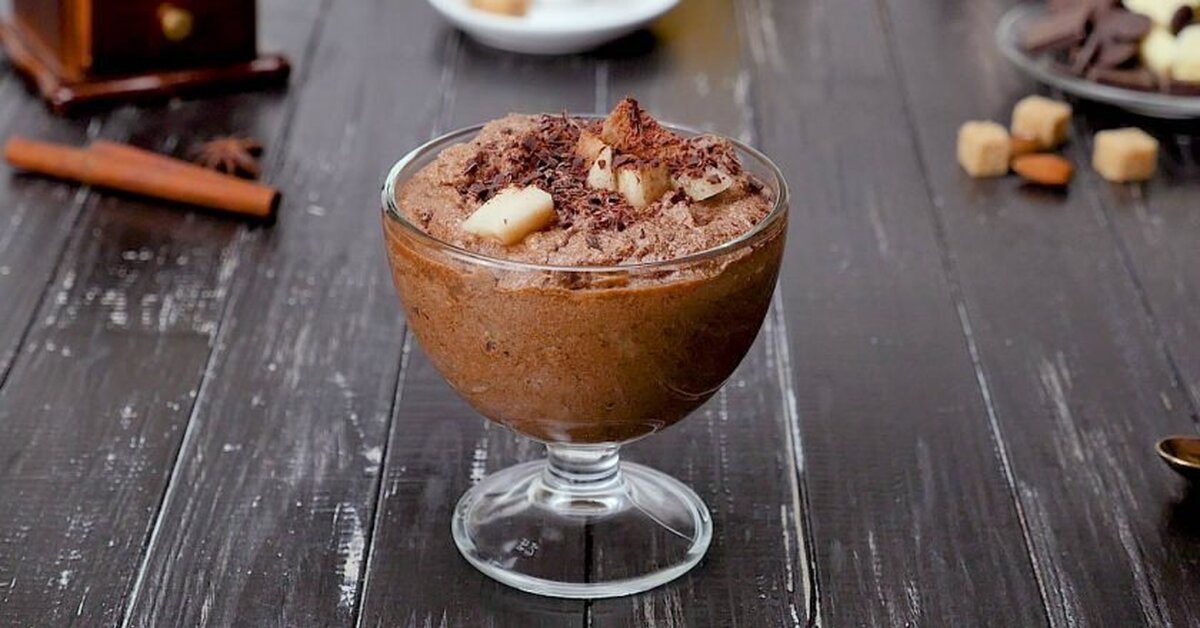 Фото 69 — Шоколадный мусс с орехами