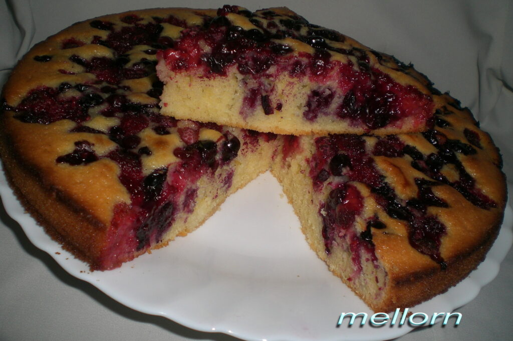 Фото 58 — Фруктовый пирог с ягодами