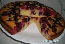 Photo of Фруктовый пирог с ягодами