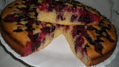 Photo of Фруктовый пирог с ягодами