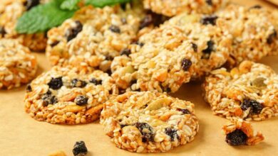 Photo of Овсяное печенье с изюмом